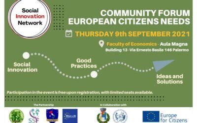 Our first event in Palermo, Italy  – The Community Forum European Citizens Needs